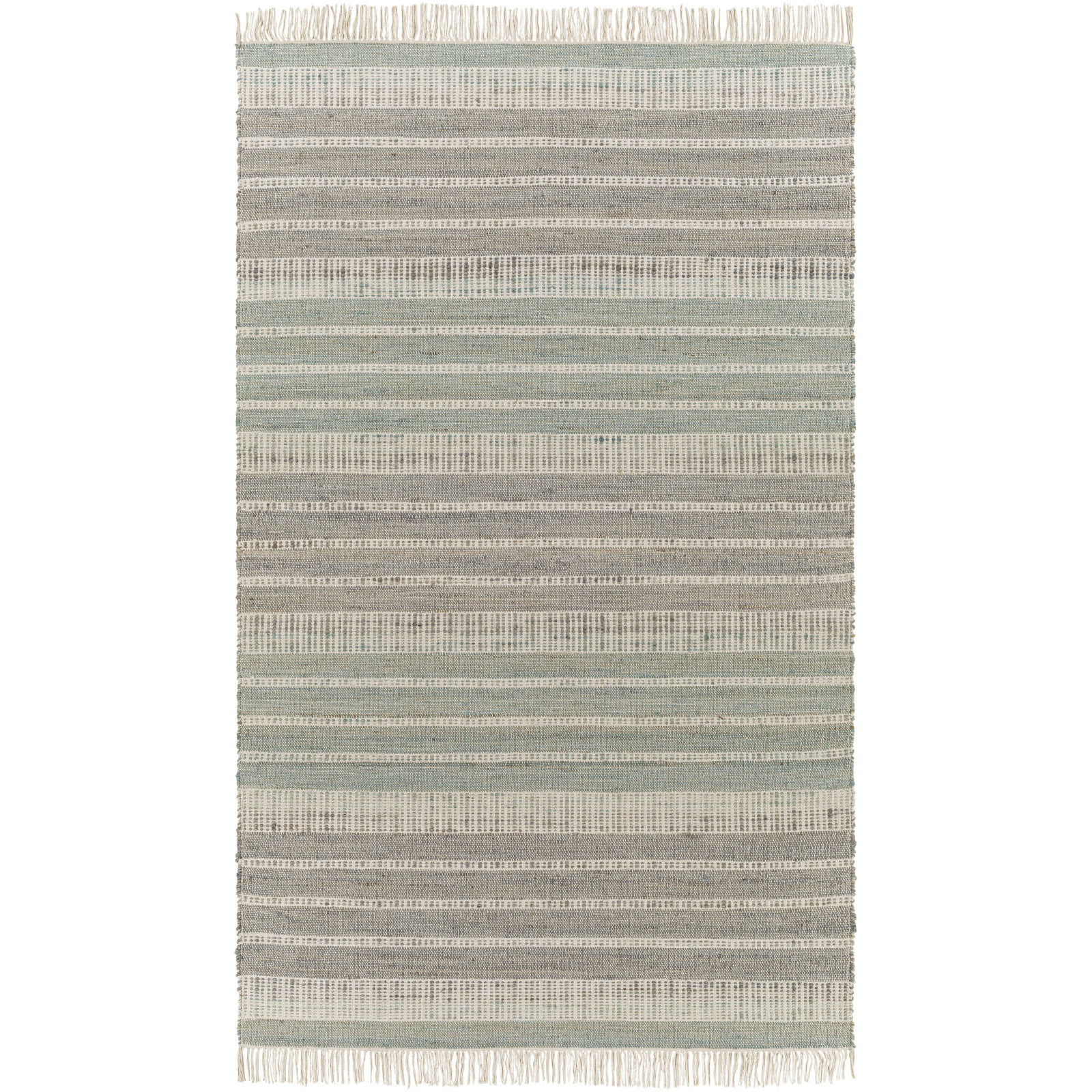 Haiya Handmade Rug, Rectangle 5' x 7'6"
