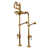 Unlacquered Polished Brass est en rupture de stock