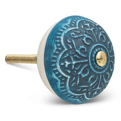 1 1/2" Diameter Round Knob