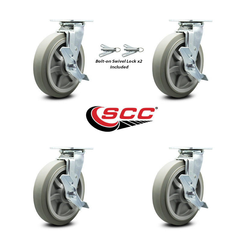 Thermoplastic Rubber Caster