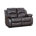 Lowell Brown Faux Leather