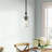 Frenchie 1 - Light Black Single Pendant