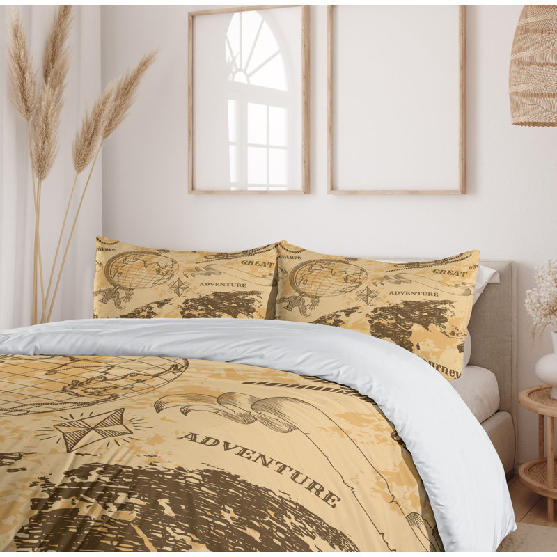 No Duvet Cover, California King Duvet Cover + 2 Standard Shams