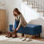 Faux Leather Upholstered Bench-2113561864