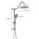 Rain Dual Shower Head 1.8 GPM GPM with Aerating