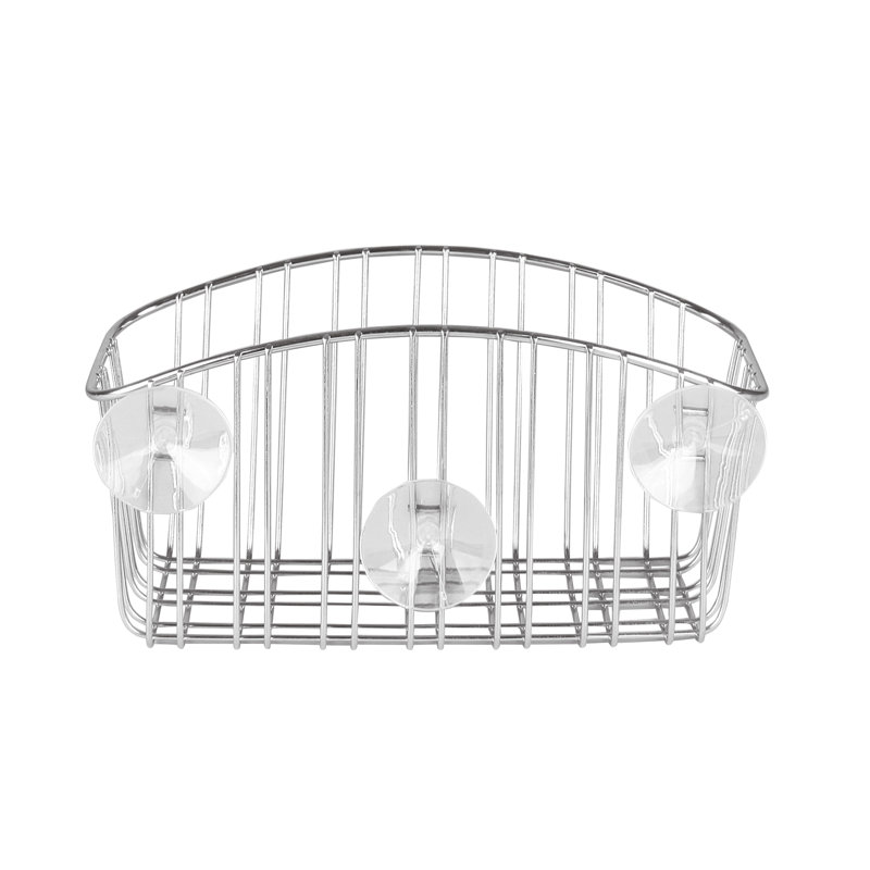 Panier de douche mural en acier inoxydable Ledbetter