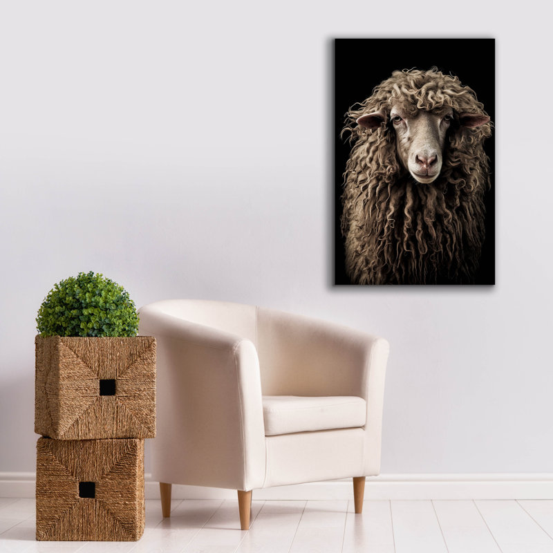 Toile épique Graffiti «Sheepish» par Decent Exposures, 26 po x 40 po, H 40 po x l 26 po