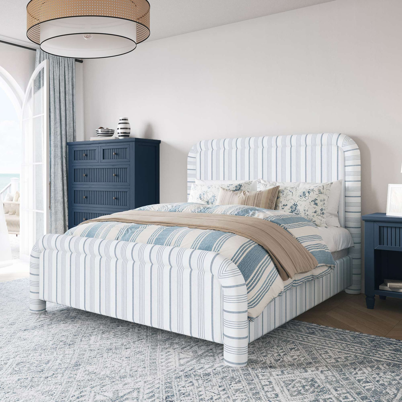 Pearce Upholstered Bed, Full