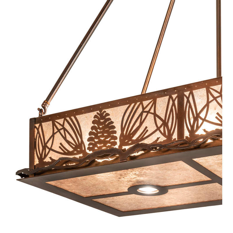 Luminaire suspendu oblong 36 po