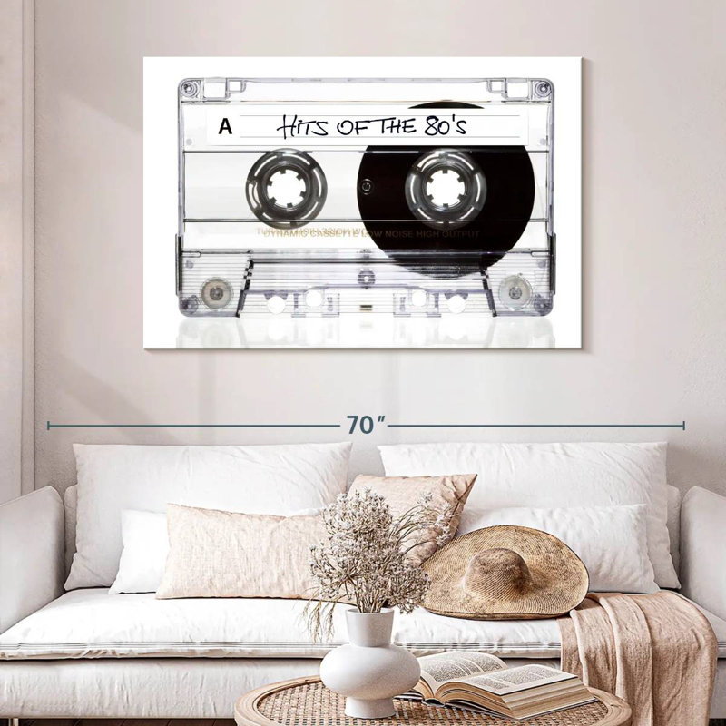 Abarca Hits Of The 80's Cassette, H 32 po x l 48 po