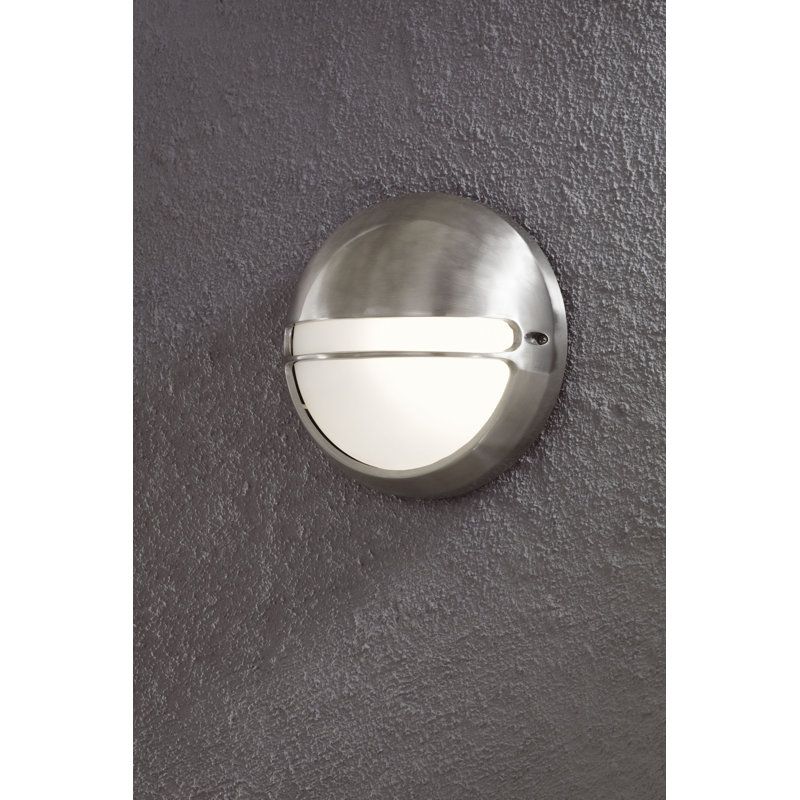 Torino Silver Outdoor Bulkhead Light