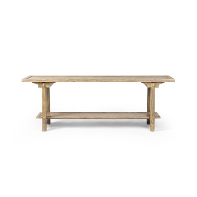 Console Larisa Frony - chêne clair vieilli