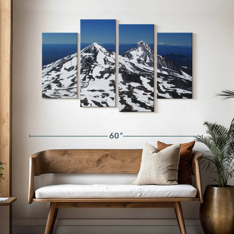 Alvord Three Sisters Mountain, 32" H x 52" W