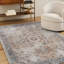 Saylor Machine Washable Traditional Boho Burnt Orange Runner Rug-1193093010