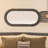 Benjamin Oval Wood-Framed Wall Mirror