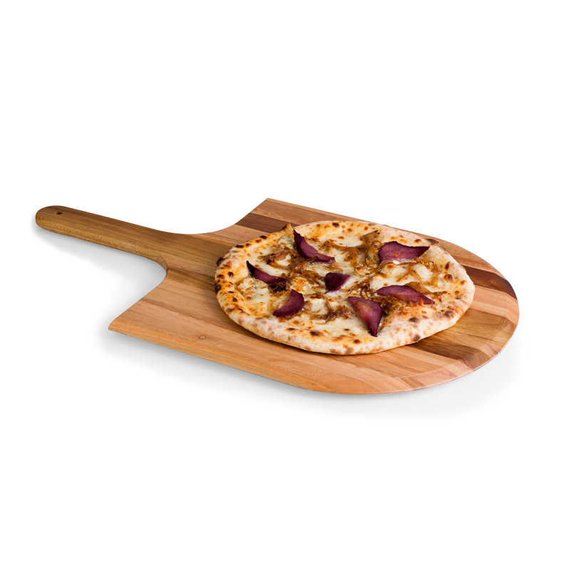 Acacia Wood Serving Pizza Peel Paddle
