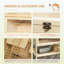 5 Hamster Cage With Multiple Levels And Shelf Function Platforms Storage Facility
