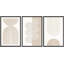 "Mid-Century Modern Boho" Duotone Beige Abstract Lines-73227861-119460496