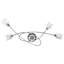 Sharmaine Glass Semi Flush Mount