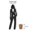 Everard Wicker/Rattan Manual Lift Trash Can-826167409