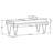 Jelan Denim Upholstered Bench