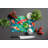 Koi Fish Glass Cutting Board Large