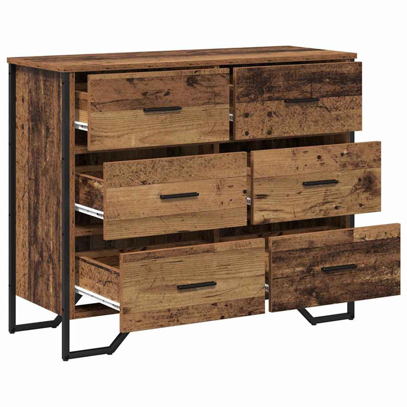 Rectangle Accent Chest, Old Wood
