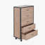 Commode en chêne clair Bemis