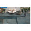 Carreau de mosaïque en porcelaine mat 2 "x 2" Wells Stone Slate-87895160