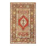 Canvello Rust Antique Oushak Rug - 3'6" X 5'7"