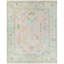 Rectangle Ushak Wool Area Rug-2006551536