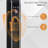 2-In-1 Portable Electric Tower Heater, Oscillating Space Heater for Indoor Use with Remote Control, 8H Timer, Three Heating Modes