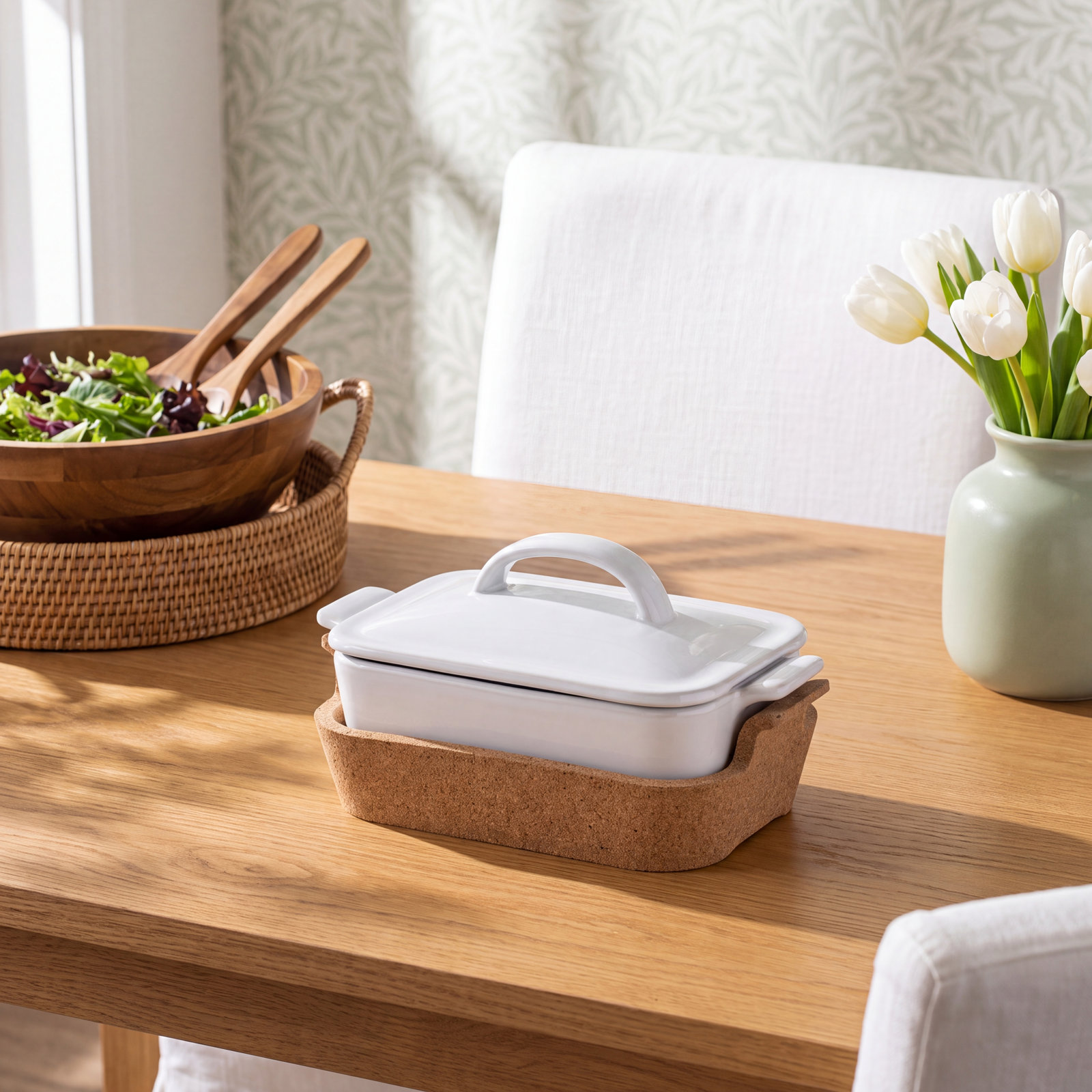 Ensemble Rectangle Stoneware Casserole