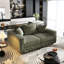 82,7 po en velours côtelé à 3 places et confortable, capacité de 750 lb, amovible pour un nouveau look, siège profond confortable, coussins de dossier luxueux, assemblage facile-1819140705