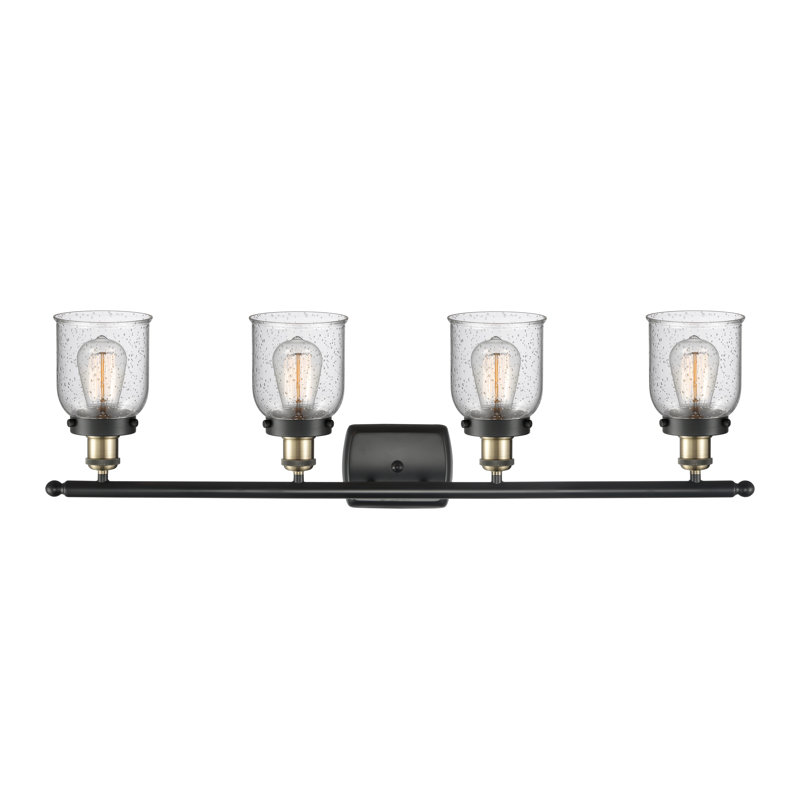 Hanzila 4 - Light Vanity Light, LED, Black Antique Brass