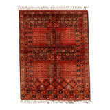 Hand Knotted Wool Oriental Area Rug