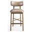 Stone Ridge Leather Bar Stool