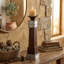 Chandelles en bois/métal-22521085