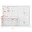 Grand lit escamotable mural avec placard-107255721