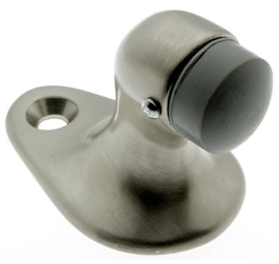 Gooseneck Solid Brass Floor Mount Stop