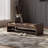 Italian Style Leather Solid Wood Shoe Bench-1500937878