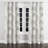 Abstract Curtain panels - Modern Aziyah Grommet Curtain - 1 Panel-81111153-81111157