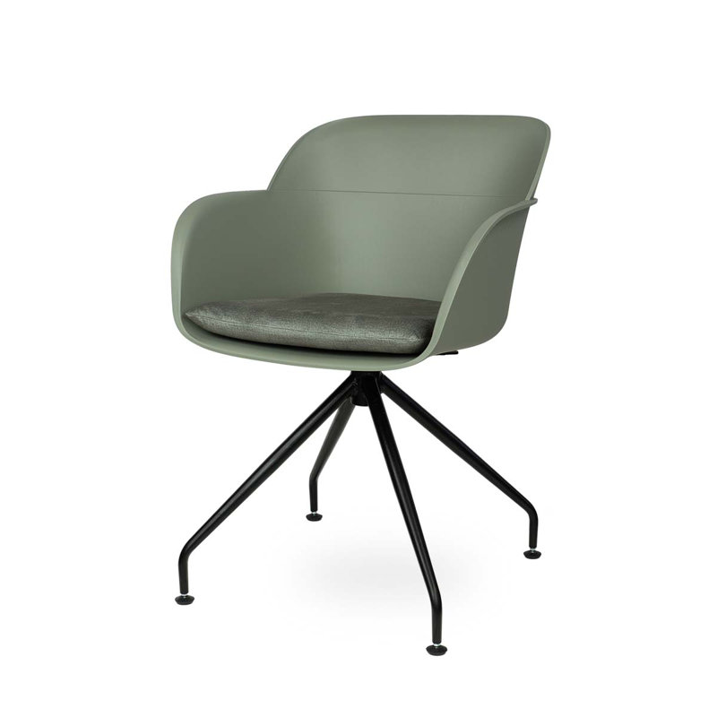 Matsumura 42cm H Armchair, Cement Grey