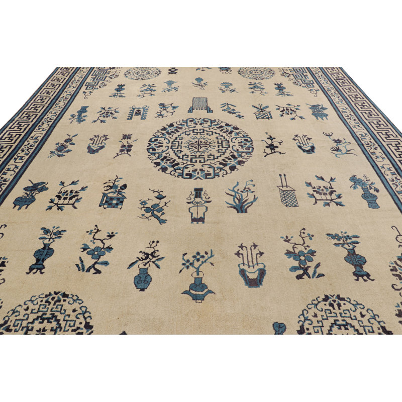 One-of-a-Kind 11’x17’8” Hand Knotted Area Rug