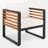 Jaemon Acacia 5 - Person Patio Conversation Set with Cushions-41002887