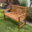 Banc en bois massif