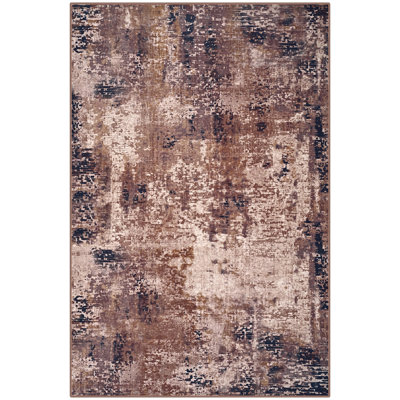 Abstract Shag Area Rug