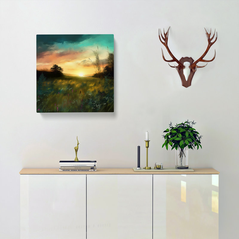 Meadow No.2 - No Frame Print, 50cm H x 50cm W x 3cm D