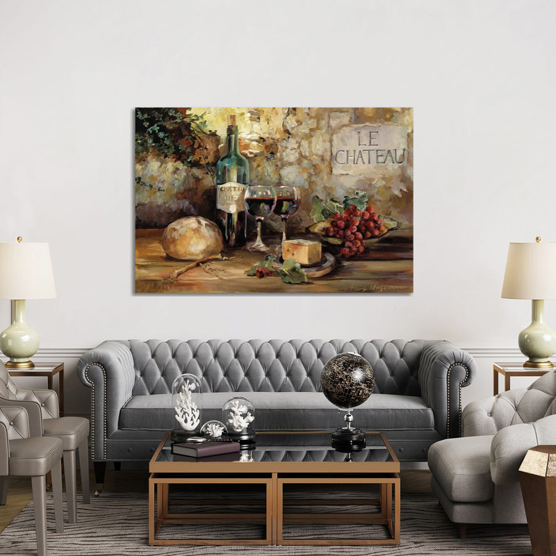 Le Chateau by Marilyn Hageman - Gallery-Wrapped Canvas Giclée on Canvas, 20.32 cm H x 30.48 cm W, Wrapped Canvas