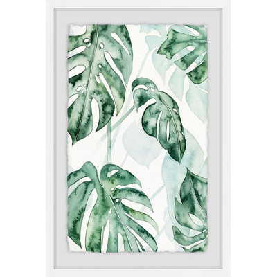 Impression encadrée Corsham «Split Leaf II»